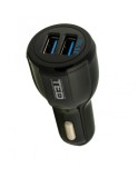 Alim USB A x2 auto 3.1+3A Fast Charge LZ-681