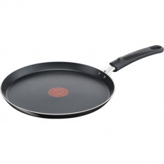 Tigaie clatite TEFAL Simply Clean B5670653, 25cm, aluminiu, Thermo Signal, negru