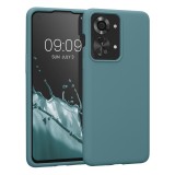 Husa Kwmobile pentru OnePlus Nord 2T, Silicon, Verde, 58764.206, Carcasa