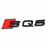 Emblema SQ5 Oe Audi Q5 8R 2008&rarr; Negru 80A071804