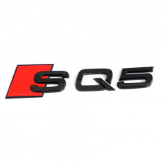 Emblema SQ5 Oe Audi Q5 8R 2008→ Negru 80A071804