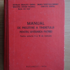 Manual de pregatire a tineretului pentru apararea patriei pentru ciclurile 2 / 3