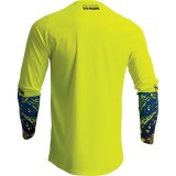 Tricou cross/atv Thor Sector Atlas, galben fluo, marime L