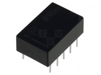 Releu Electromagnetic DPDT 9V 2A foto