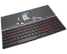 Tastatura HP Rosu PN-Q211 iluminata layout US fara rama enter mic, TPN-C144 iluminata layout US fara rama