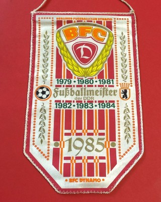 Fanion fotbal - BFC DYNAMO BERLIN (Germania Democrata) foto