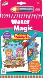 Carte de colorat cu apa reutilizabila Galt Water Magic Zane si Sirene, 3+