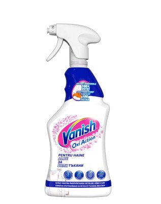 Spray pentru indepartarea petelor VANISH Oxi Action White, 500 ml foto