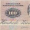 DANEMARCA 100 COROANE KRONER ND(1972-1993) aF