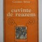 CUVINTE DE REAZEM de COMAN SOVA , VERSURI , 1977 , DEDICATIE *