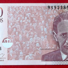 Columbia 1000 1.000 pesos 2015 UNC necirculata **