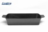 Tava Fonta Emailata Heinner Marble Grey 33x23x7 cm, Tava Cuptor Fonta, Gatit Aragaz/Cuptor