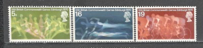 Anglia/Marea Britanie.1970 Jocurile sportive Commonwealth Edinburg GA.119 foto
