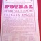 Program meci fotbal SC BACAU - FLACARA MORENI (23.08.1987)