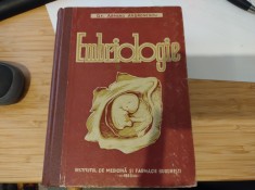 Embriologie. Dr. Armand Andronescu. 1963