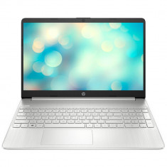 Laptop HP 15s-eq2019nq, 15.6", Full HD, AMD Ryzen 7 5700U, 8GB RAM, 256GB SSD, AMD Radeon Graphics, No OS, Natural Silver