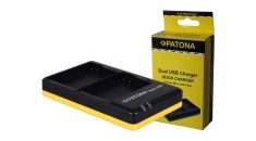 Nikon EN-EL15, ENEL15 incl. Cablu Micro-USB Dual Quick baterie / &icirc;ncărcător de baterii - Patona