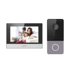 Kit videointercom IP Hikvision DS-KIS603-P(C) Flash 32 MB,memorie RAM