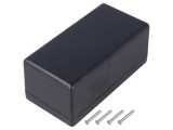 Carcasă Universală Neagră ABS 66x131x55mm