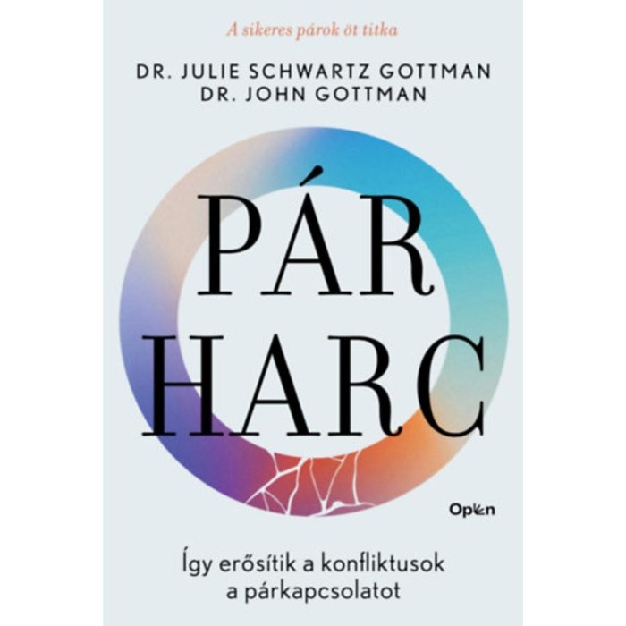 P&aacute;r-harc - &Iacute;gy erős&iacute;tik a konfliktusok a p&aacute;rkapcsolatot - Dr. Julie Schwartz Gottman