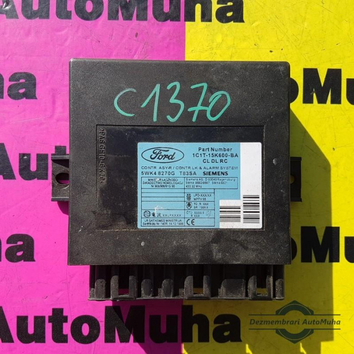 Calculator confort Ford Transit 6 (2000-2006) 1C1T15K600BA