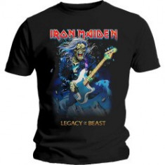 Tricou Iron Maiden: Eddie On Bass foto