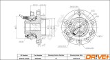 Set Rulment Roata DRIVE+ DP2010100356