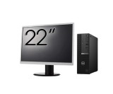 Pachet Second Hand DELL OptiPlex 5090 SFF, Intel Core i5-10500 3.10 - 4.50GHz, 8GB DDR4, 256GB SSD + Monitor 22&amp;quot; NewTechnology Media