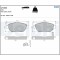 DELPHI LP1990 set placute frana,frana disc