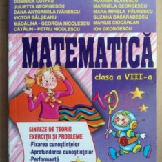 Matematica clasa a 8-a - Stefan Smarandache, Camelia Diaconu