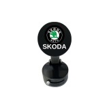 Suport Magnetic Negru cu Ventuza si Brat Reglabil Pentru Skoda