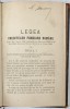 Legea Creditelor Funciare Romane, Statute, Regulament, sf. sec. XIX, Bucuresti, Legatura de Epoca, Cotor Piele
