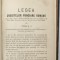 LEGEA CREDITELOR FUNCIARE ROMANE / STATUTELE CREDITULUI FUNCIAR ROMAN / REGULAMENT , COLEGAT DE TREI CARTI , SFARSITUL SEC. XIX