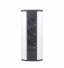 Prelungitor Colt Blat/Birou, 3 Prize Schuko, 16A, 3680W, Cablu 1.8m, Indicator LED, Montaj Facil