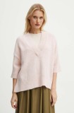 Day Birger et Mikkelsen pulover de lana Selda - Cozy Days RD femei, culoarea roz, DAY65243298