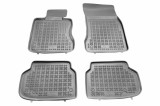 Covorase Auto Cauciuc Tip Tavita Gri BMW Seria 7 F01 2008-2015 Rezaw dedicate cu fixare