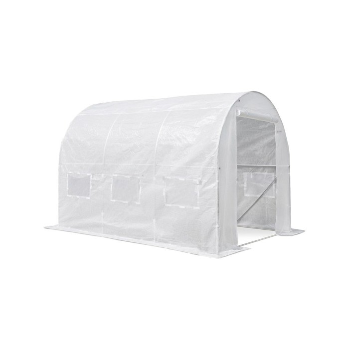Cort din folie 200x200x300 cm cu cadru ranforsat + folie albă