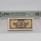 BANCNOTA UNC 1 LEU 1952 GRADATA PMG 65 EPQ