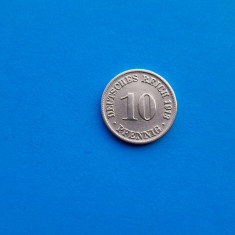 10 Pfennig 1913 Lit. D - Germania-XF+++-in realitate arata bine!!