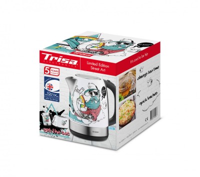 Fierbator electric editie limitata Trisa Street Art 6439.7112 ProDesign DailyAppliances foto