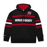 New Jersey Devils hanorac de bărbați cu glugă Head Coach Hoodie Current Logo - M