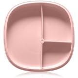 B.Box 2in1 Suction Plate farfurie cu ventuză Blush 1 buc