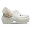 Saboti Crocs Stomp Lined Clog Bej - Stucco, 36 - 39, 41 - 43