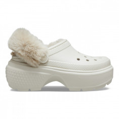 Saboti Crocs Stomp Lined Clog Bej - Stucco