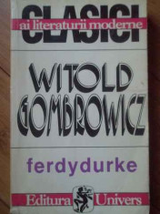 Ferdydurke - Witold Gombrowicz ,519783 foto