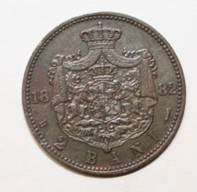 2 BANI 1882 .DETALII EXCELENTE . foto