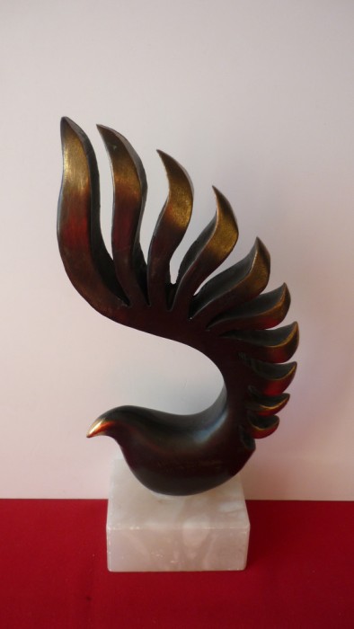 SCULPTURA, STATUETA PASARE STILIZATA