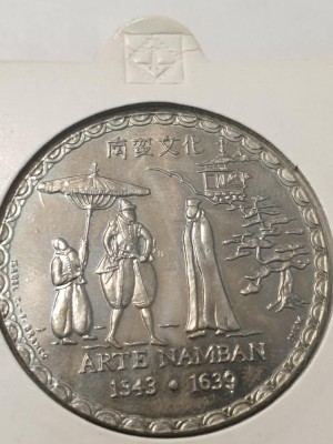 F3 Portugalia 200 escudos 1993/ARTE NAMBAN /UNC foto