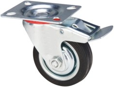 Roti Pivotante cu Frana - 3inch - 628049 foto