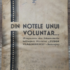 Din notele unui voluntar - Valeriu Campianu// 1945